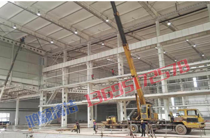 一汽大眾廠房高空清洗